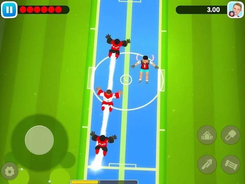Blaze Spikers Pro Game Screenshot